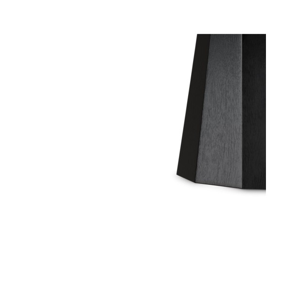 Mesa HANNE Ø120 cm de Comedor, Negro