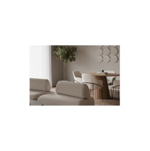 Mesa EBBA Ø100 cm de Comedor, Roble