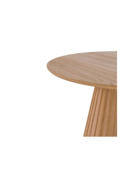 Mesa EBBA Ø100 cm de Comedor, Roble