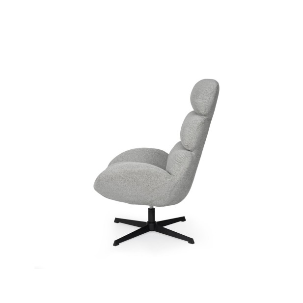 Butaca Giratoria ALMA, Textil Gris