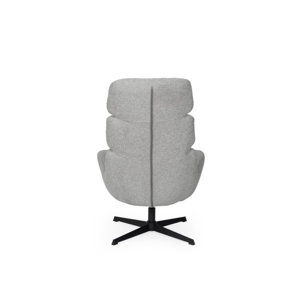 Butaca Giratoria ALMA, Textil Gris
