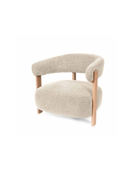 Butaca CLADY, Textil Beige