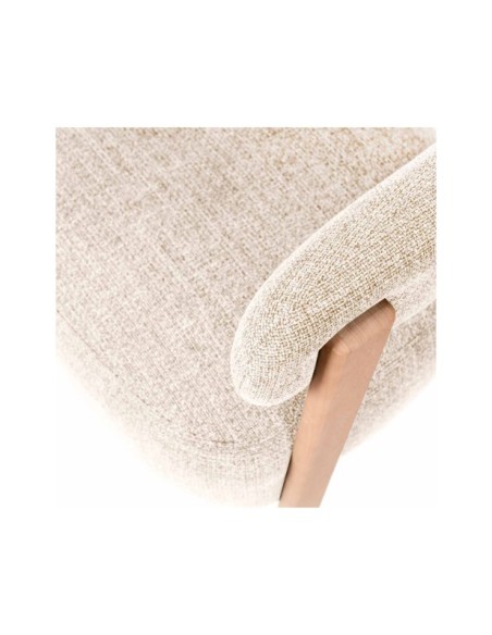 Butaca CLADY, Textil Beige