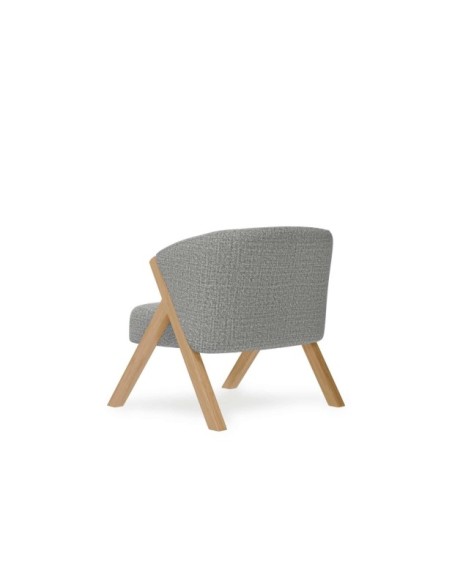 Butaca WITTA, Textil Gris