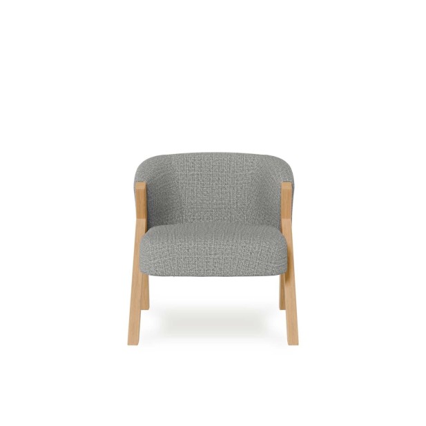 Butaca WITTA, Textil Gris