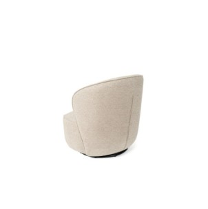 Butaca Giratoria SAFFI, Textil Beige 2