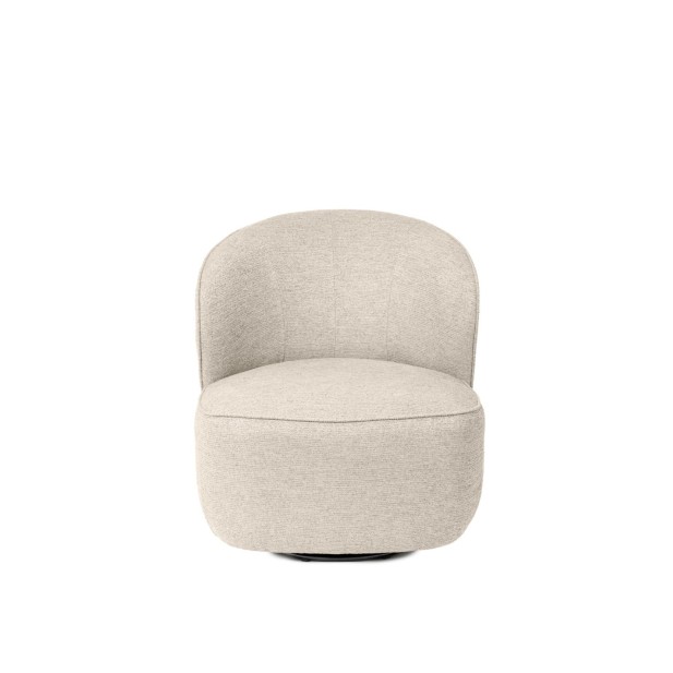 Butaca Giratoria SAFFI, Textil Beige