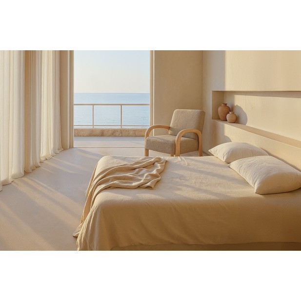 Butaca SEMINE, Textil Taupe