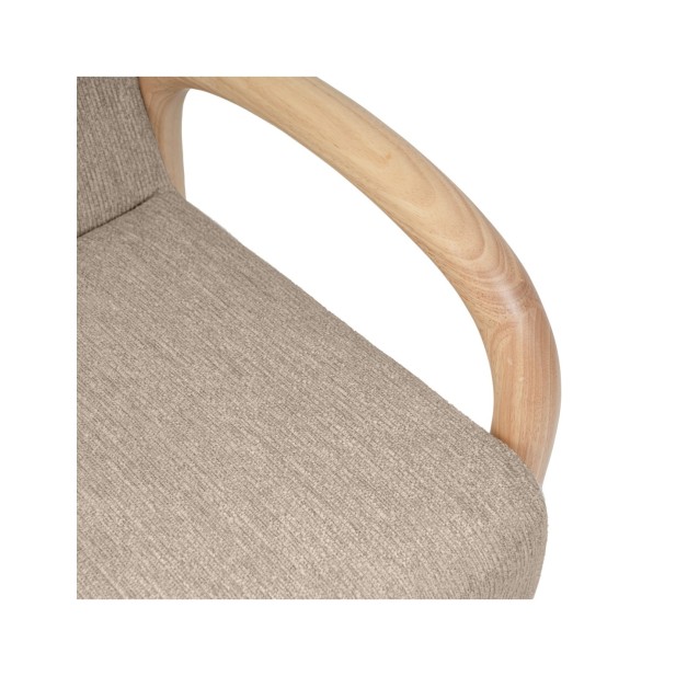 Butaca SEMINE, Textil Taupe