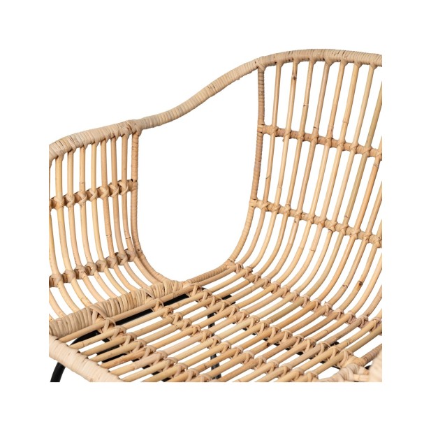 Silla SWAN, Natural / Negro