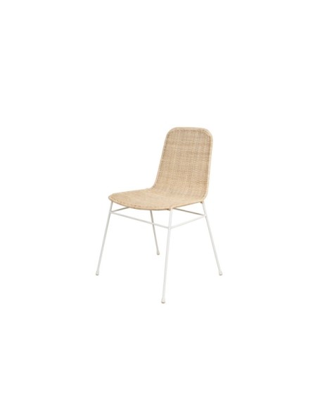 Silla SOPHIE, Natural / Blanco