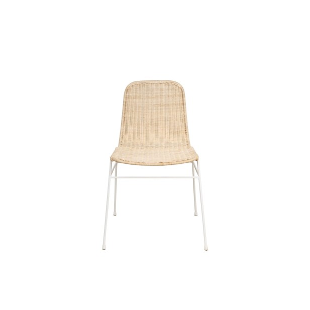 Silla SOPHIE, Natural / Blanco