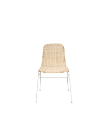 Silla SOPHIE, Natural / Blanco