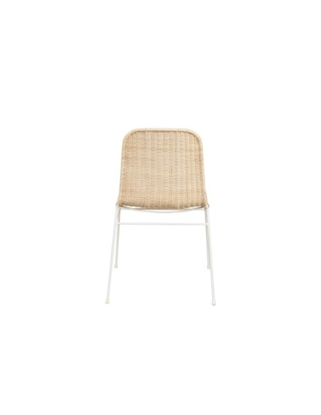 Silla SOPHIE, Natural / Blanco