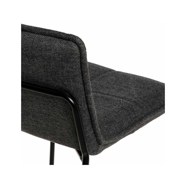 Taburete Alto ABBIE 74 cm, Textil...