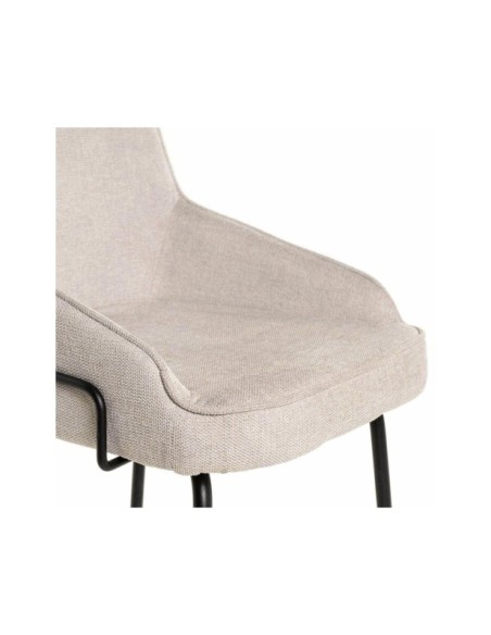 Silla KRISTINE, Textil Beige