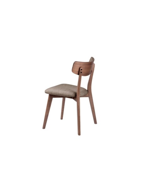 Silla RØRVIG, Nogal Gris Claro