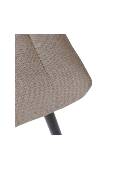 Silla BARTRAM, Textil Taupe