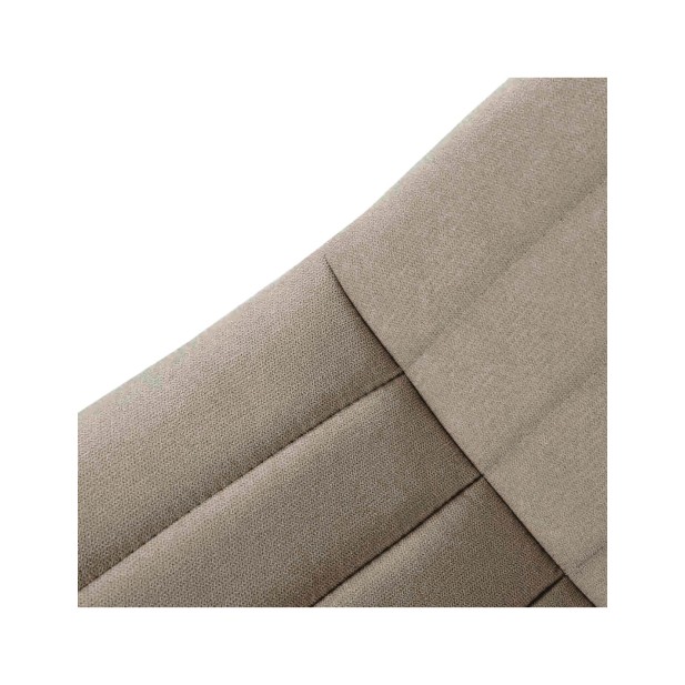 Silla BARTRAM, Textil Taupe
