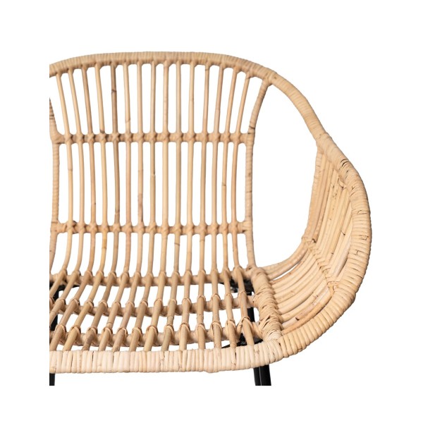 Taburete GIAN Natural / Negro