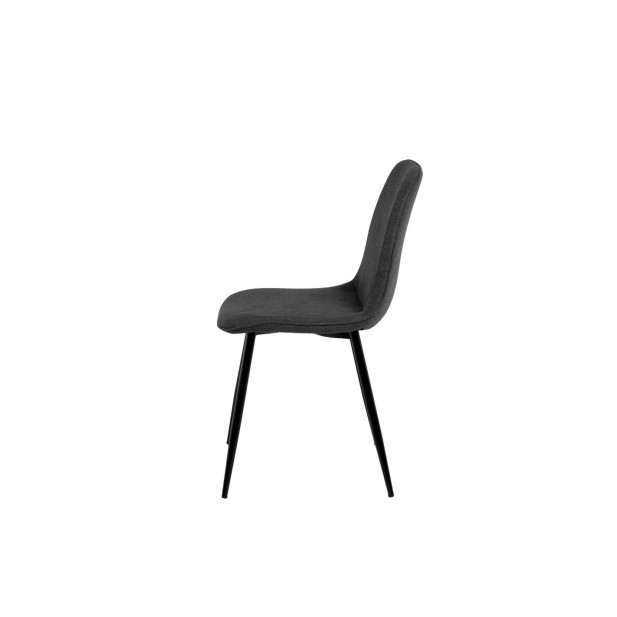 Silla ARVADA, Textil Gris Oscuro