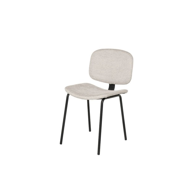 Silla STINNE, Textil Beige