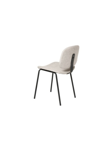 Silla STINNE, Textil Beige
