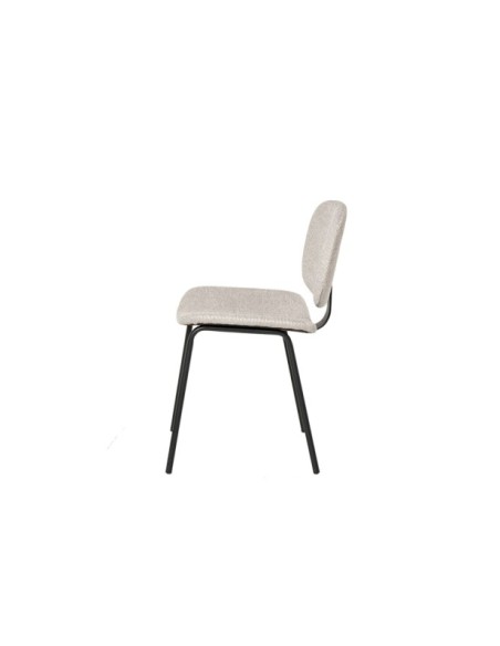 Silla STINNE, Textil Beige