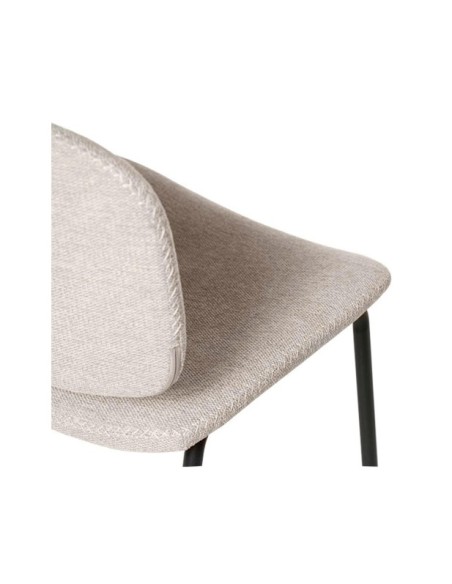 Silla STINNE, Textil Beige