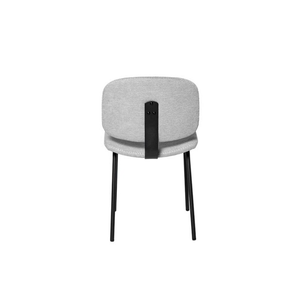 Silla STINNE, Textil Gris Claro
