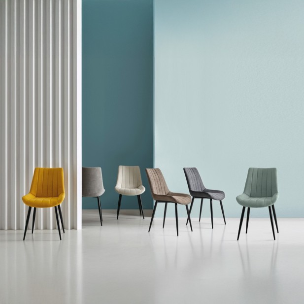 Silla LARINA, Textil Menta