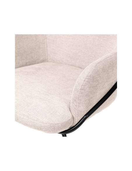 Silla con Brazos VILHELM, Textil Beige