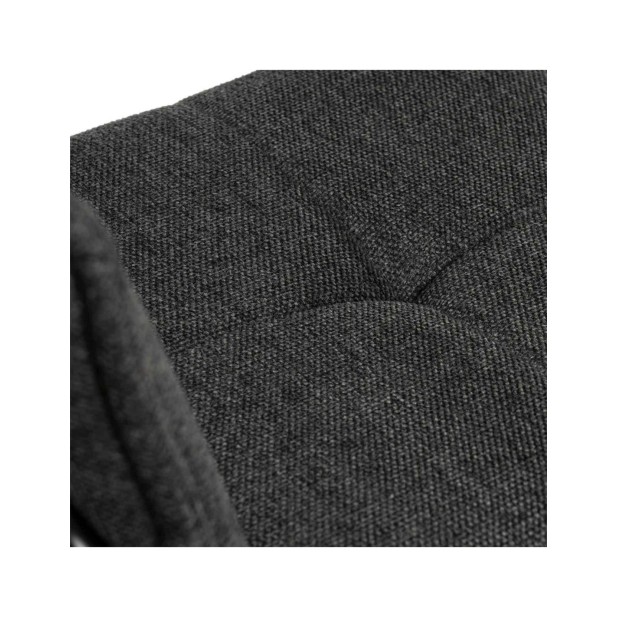 Taburete Alto ODIN 64 cm, Textil Gris...