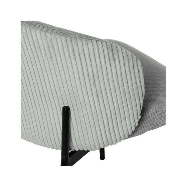 Silla SKAL, Textil Gris Claro