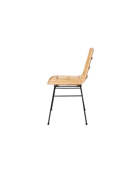 Silla RITA, Natural / Negro