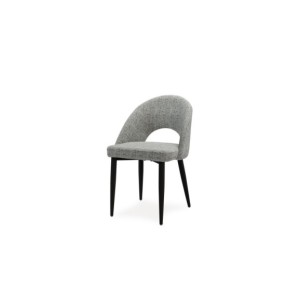 Silla LEAH, Textil Gris Claro