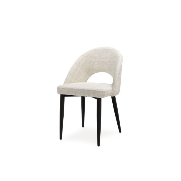 Silla LEAH, Textil Beige