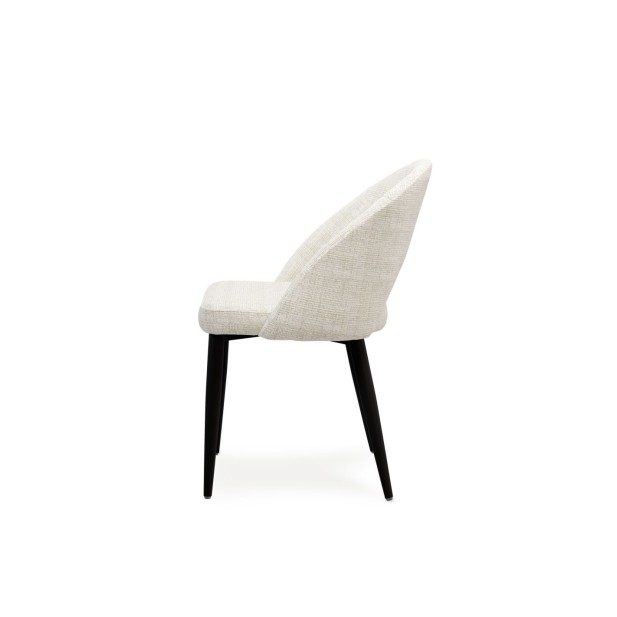 Silla LEAH, Textil Beige