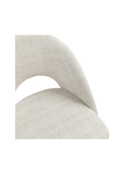 Silla LEAH, Textil Beige