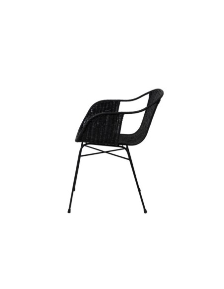 Silla con Brazos IKKE, Negro