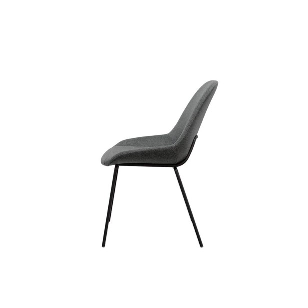 Silla SOREN, Textil Gris Oscuro