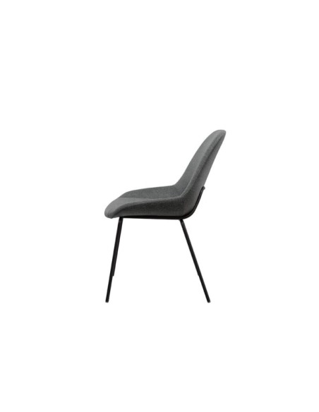 Silla SOREN, Textil Gris Oscuro