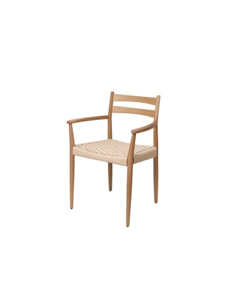 Silla con Brazos BERTHA, Natural