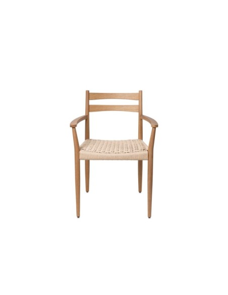 Silla con Brazos BERTHA, Natural