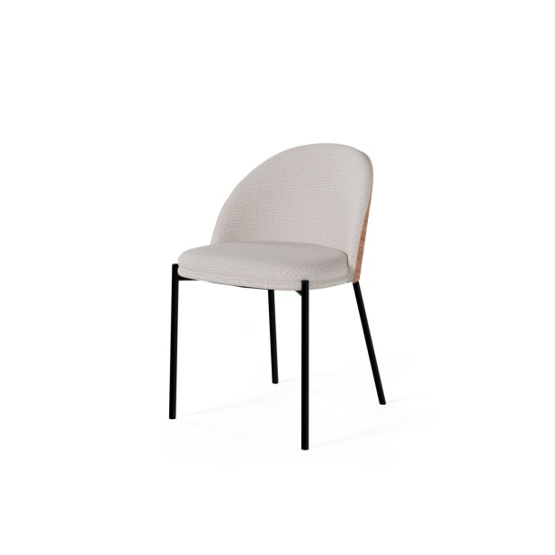 Silla LEIF, Textil Beige