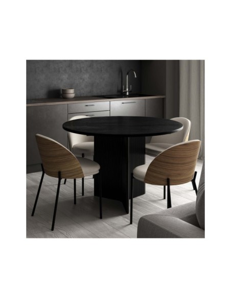 Silla LEIF, Textil Beige