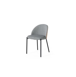 Silla LEIF, Textil Gris