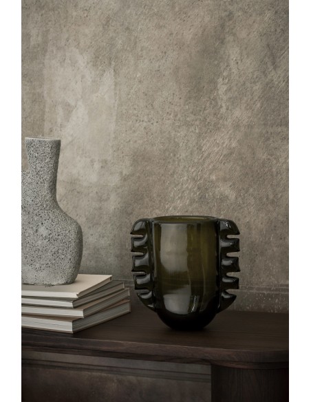 Jarrón ALAS - Verde Musgo - Ferm Living