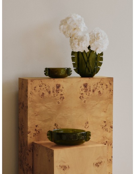 Jarrón ALAS - Verde Musgo - Ferm Living