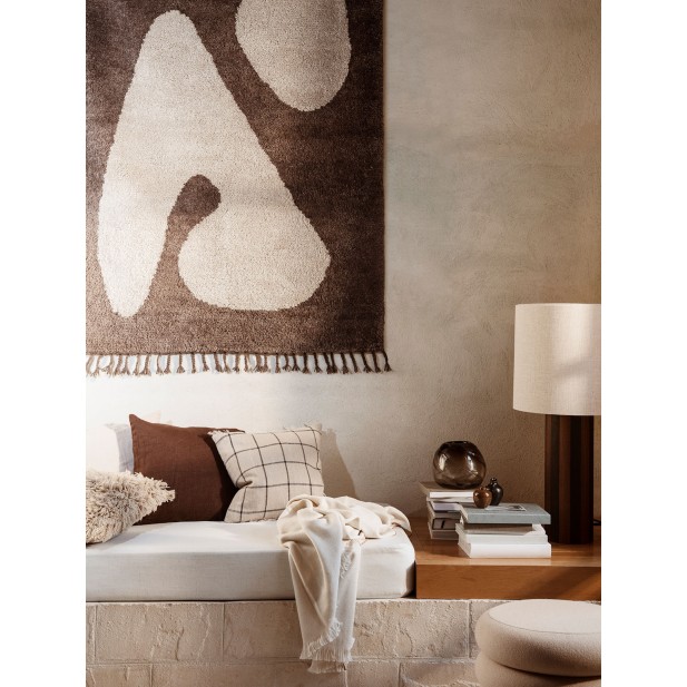 Alfombra ABSTRACT - Grande - Marrón /...